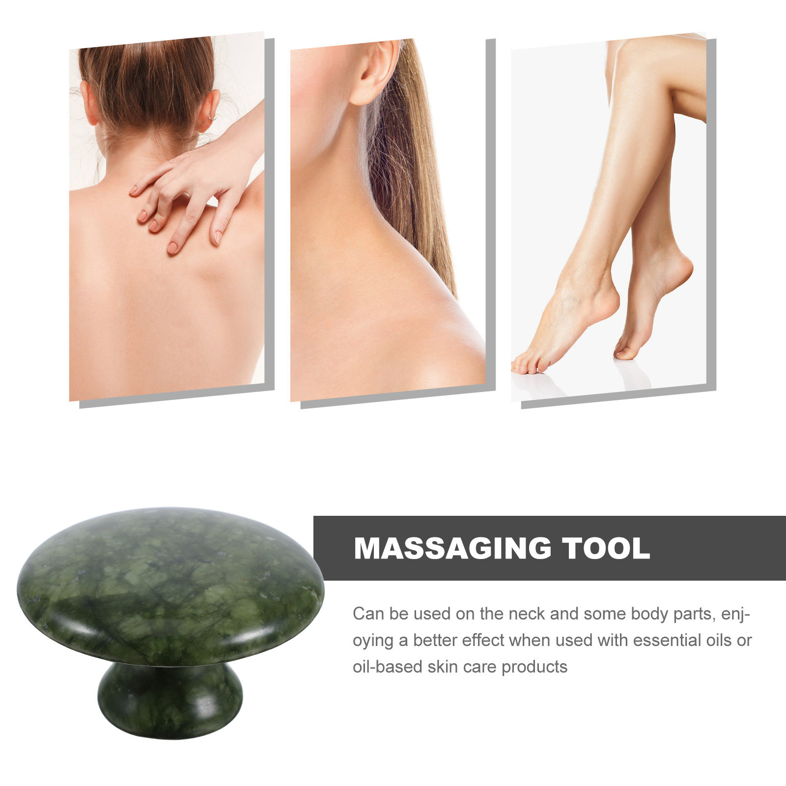 Mushroom Shaped Jade Massage S - огляд і ціна Spa And Wellness