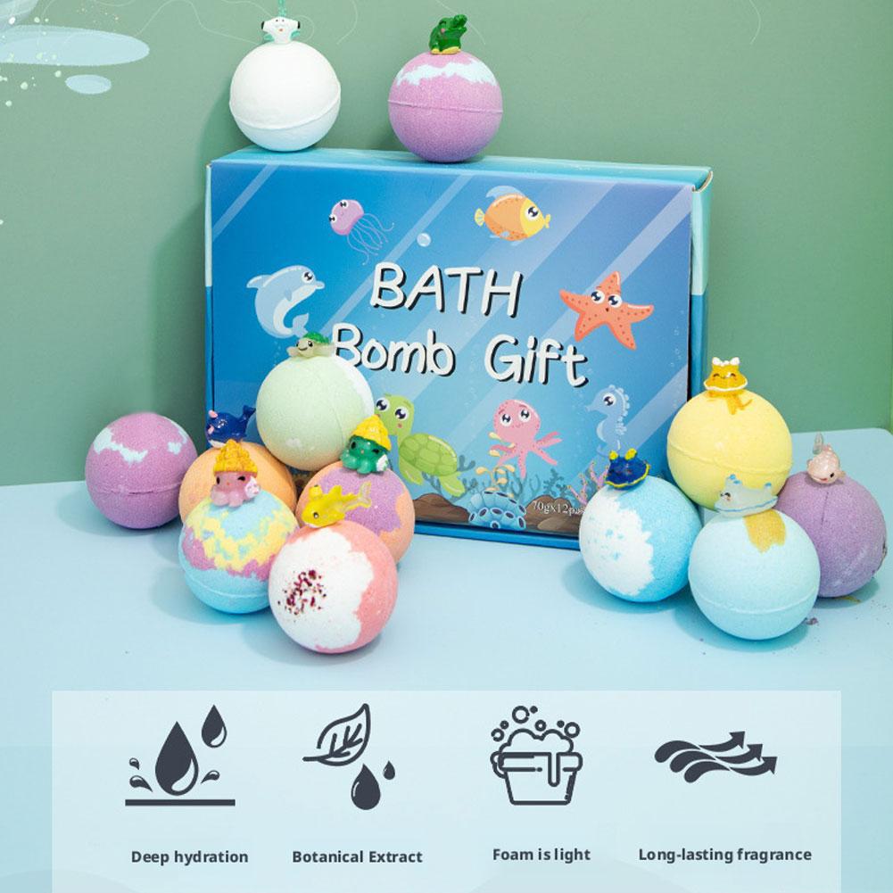 Kids Bath Bombs with Surprise  - огляд і ціна Spa And Wellness