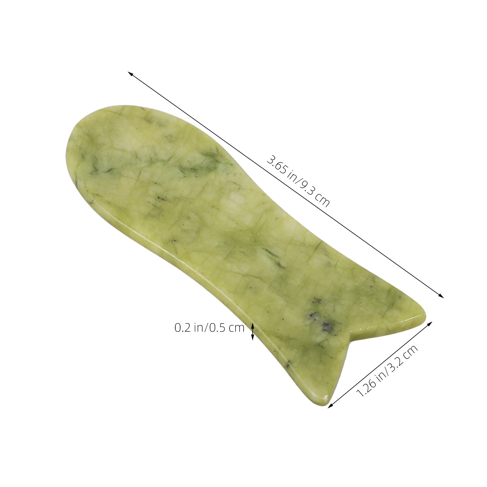 2Pcs Natural Jade Gua Sha Scra - огляд і ціна Spa And Wellness
