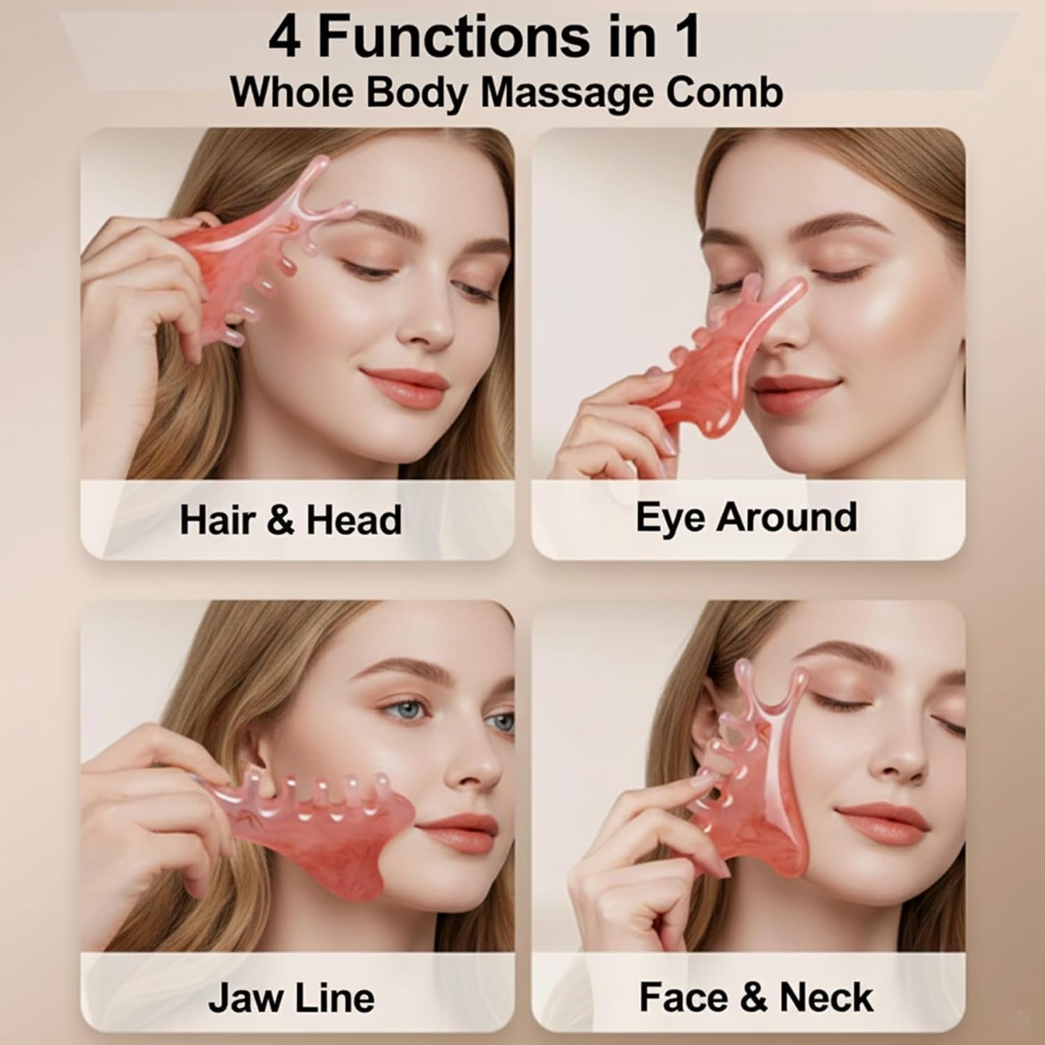 3PCS Gua Sha Massage Tools Res - огляд і ціна Spa And Wellness